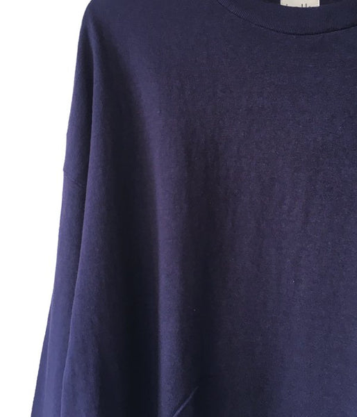 holk/WIDE LONGSLEEVE (NIGHT NAVY)
