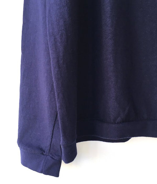 holk/WIDE LONGSLEEVE (NIGHT NAVY)