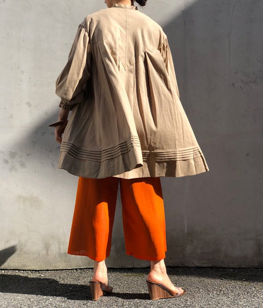 WRYHT/PLEATED NIGHT TOPS(DUNE/size1)