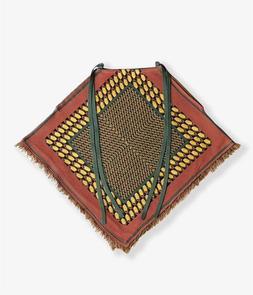 TAN/FRUITS JQ HALTER TOPS(RED TONE)