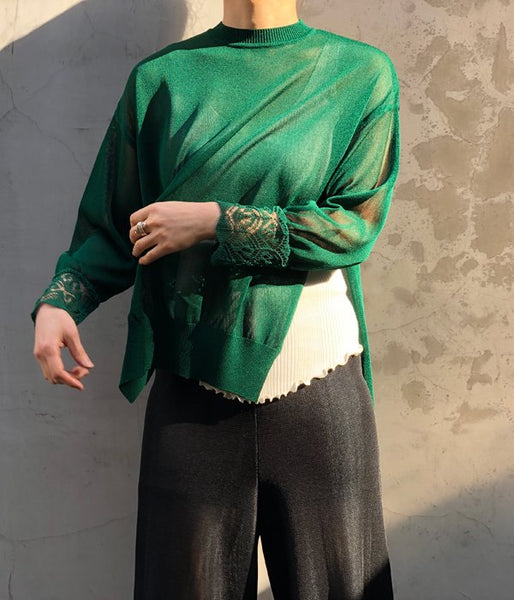 TAN/ANCHOR POINTALE CUFFS PO(GREEN)