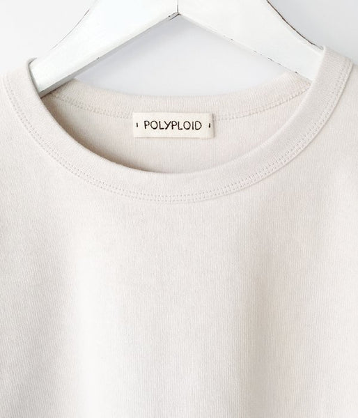 POLYPLOID/T SHIRT C (PALE GRAY)