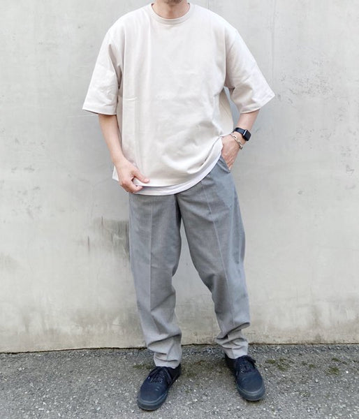POLYPLOID/T SHIRT C (PALE GRAY)