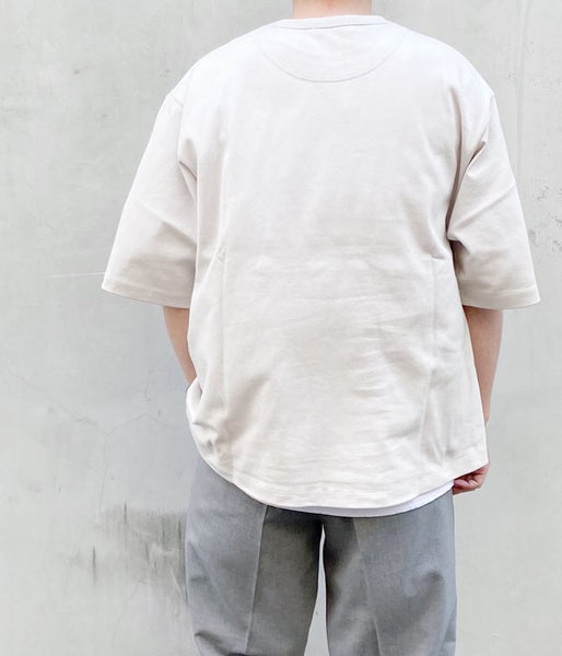 POLYPLOID/T SHIRT C (PALE GRAY)