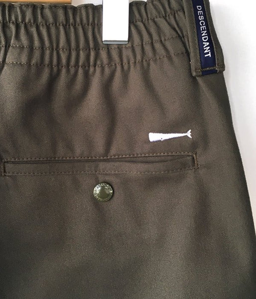 DESCENDANT/SHORE BEACH PANTS (OLIVE DRAB)