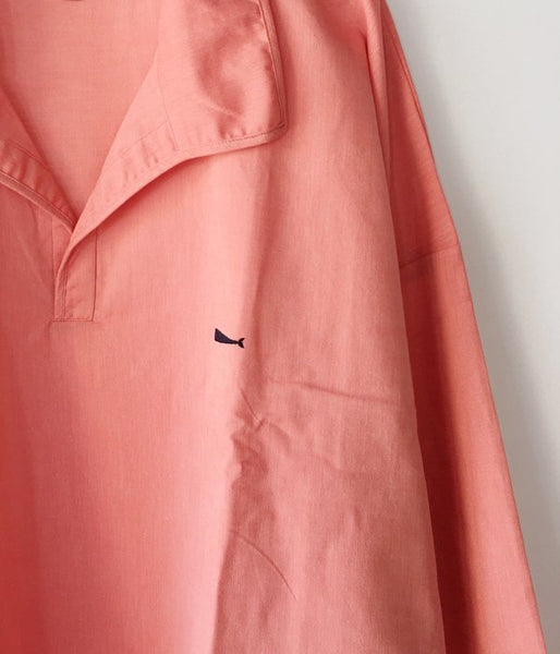 DESCENDANT/SALOON  PULLOVER LS SHIRT (PINK)