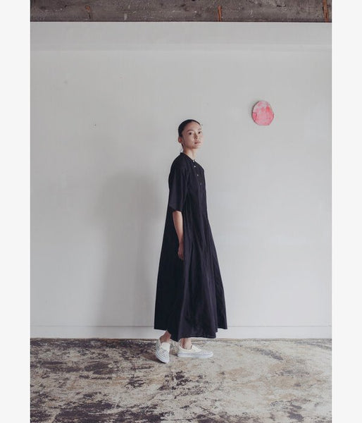 holk/SHIRT DRESS (OYSTER WHITE)