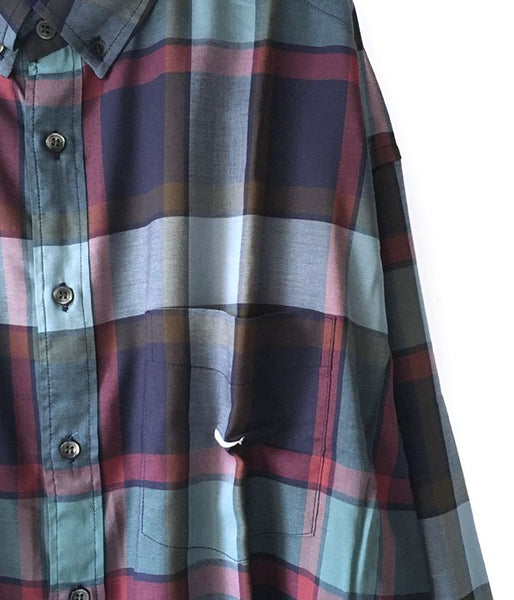 DESCENDANT/HYANNIS B.D LS SHIRT FULL SIZE (GRAY)
