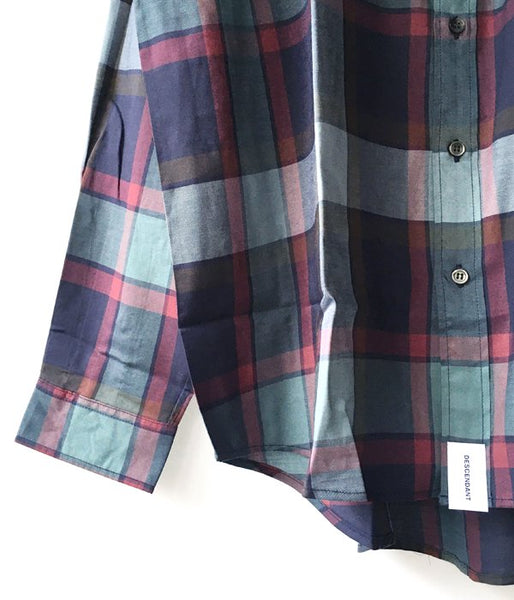 DESCENDANT/HYANNIS B.D LS SHIRT FULL SIZE (GRAY)