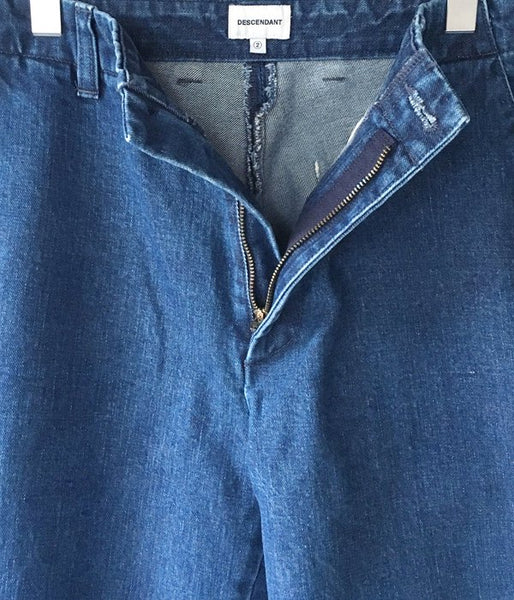 DESCENDANT/BAKER DENIM TROUSERS (INDIGO)