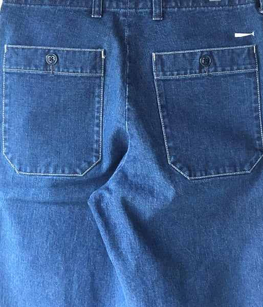 DESCENDANT/BAKER DENIM TROUSERS (INDIGO)