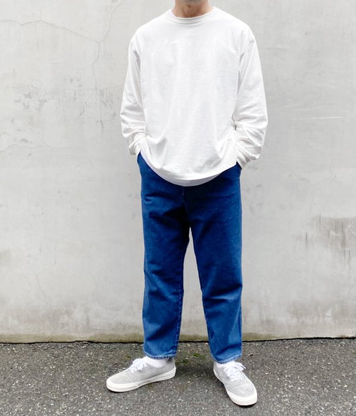 DESCENDANT/BAKER DENIM TROUSERS (INDIGO)