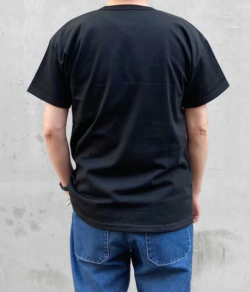 DESCENDANT/PADDLE CREW NECK SS (BLACK)