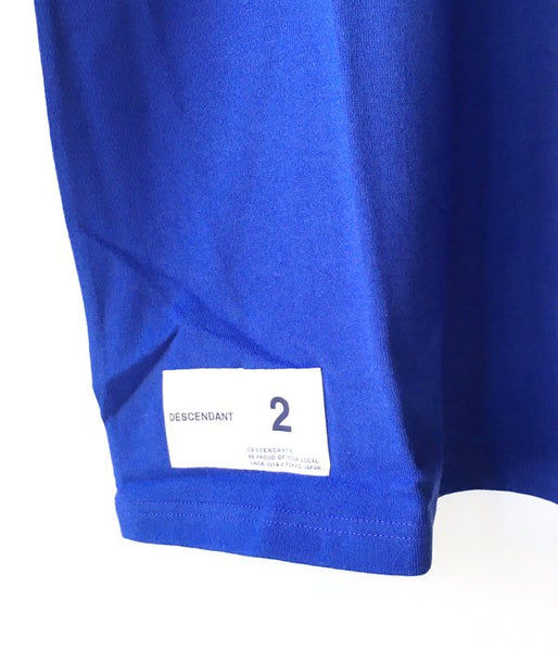 DESCENDANT/PADDLE CREW NECK SS (BLUE)