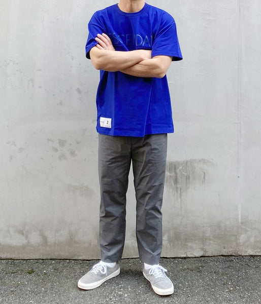 DESCENDANT/PADDLE CREW NECK SS (BLUE)