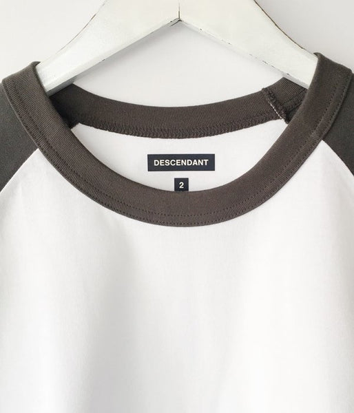 DESCENDANT/TWO BIT B.B. SS (WHITExGRAY)