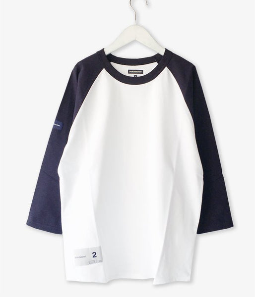 DESCENDANT/TWO BIT B.B. SS (WHITExNAVY)