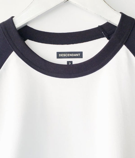 DESCENDANT/TWO BIT B.B. SS (WHITExNAVY)