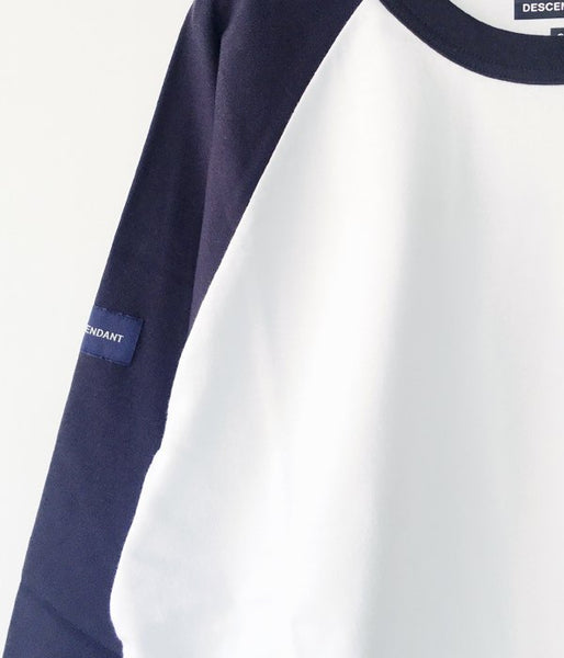 DESCENDANT/TWO BIT B.B. SS (WHITExNAVY)