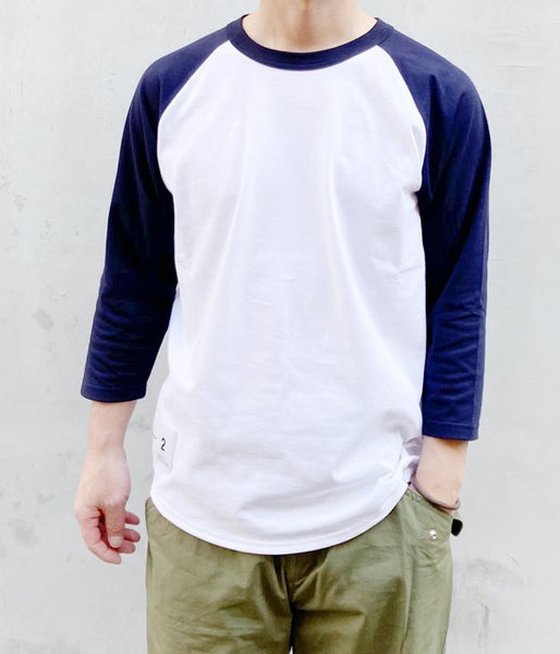 DESCENDANT/TWO BIT B.B. SS (WHITExNAVY)