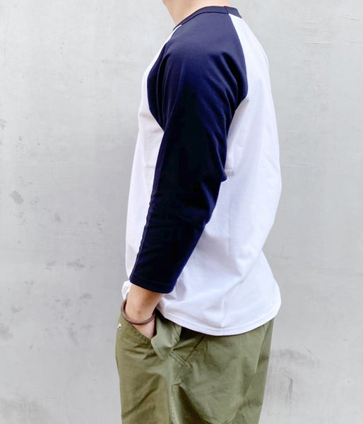 DESCENDANT/TWO BIT B.B. SS (WHITExNAVY)