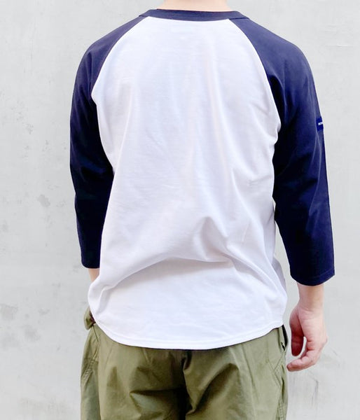 DESCENDANT/TWO BIT B.B. SS (WHITExNAVY)