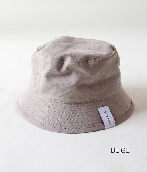 DESCENDANT/BUCKET HAT PIGMENT DYE