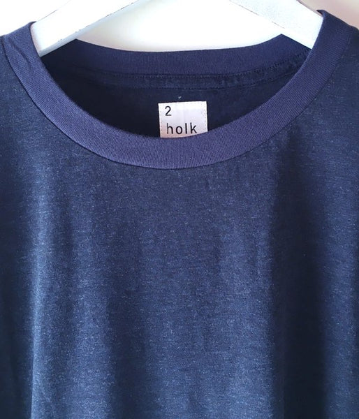 holk/WIDE TEE (HETHER NAVY)