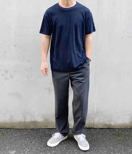 holk/WIDE TEE (HETHER NAVY)