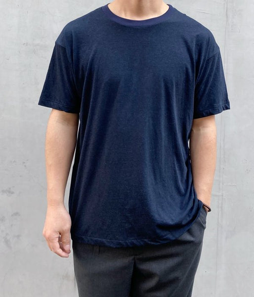 holk/WIDE TEE (HETHER NAVY)