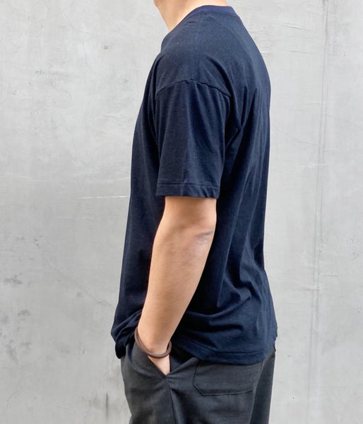 holk/WIDE TEE (HETHER NAVY)