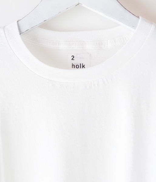 holk/WIDE TEE (WHITE)