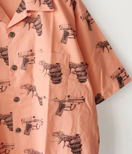 DESCENDANT/SPLASH TEXTILE SS SHIRT (PNK)