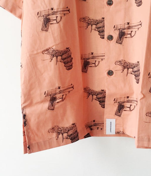 DESCENDANT/SPLASH TEXTILE SS SHIRT (PNK)