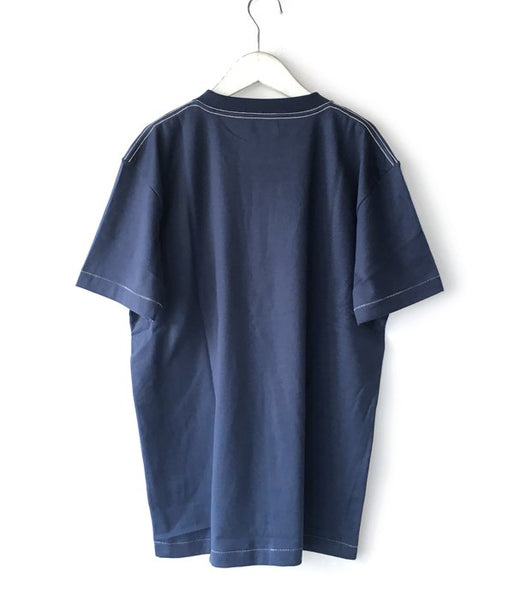 DESCENDANT/CROP CREW NECK SS (NAVY)