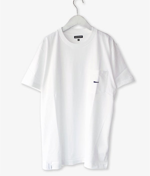DESCENDANT/CROP CREW NECK SS (WHITE)
