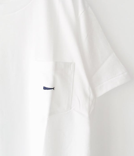 DESCENDANT/CROP CREW NECK SS (WHITE)