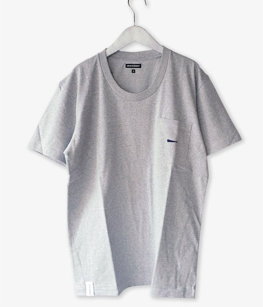 DESCENDANT/CROP U NECK SS (GRAY)