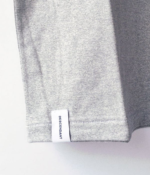 DESCENDANT/CROP U NECK SS (GRAY)