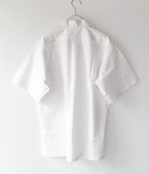 DESCENDANT/SEINE TEXTILE SS SHIRT (WHITE)