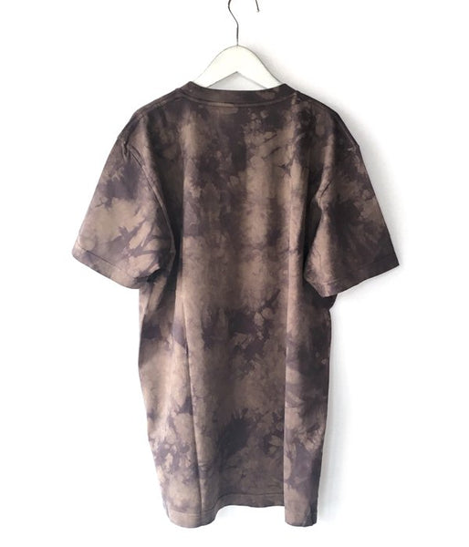 DESCENDANT/CROP TIE DYE SS (OLIVE DRAB)