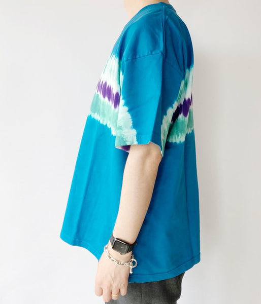 DESCENDANT/CACHALOT TIE DYE SS (BLUE)