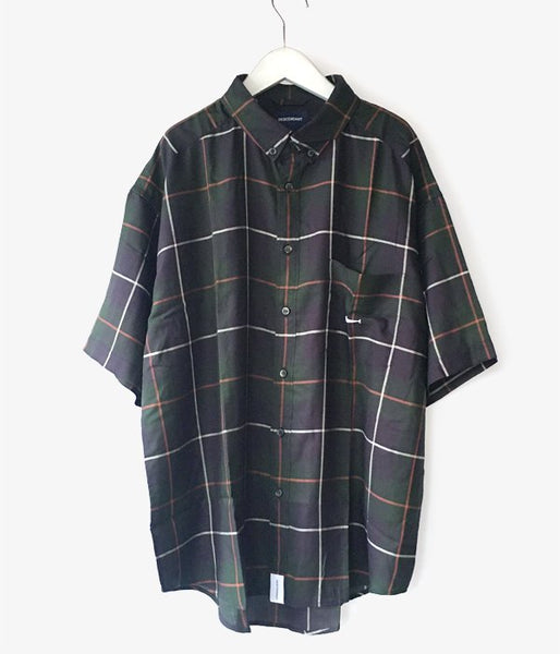 DESCENDANT/HYANNIS B.D SS SHIRT FULL SIZE (BLACK)