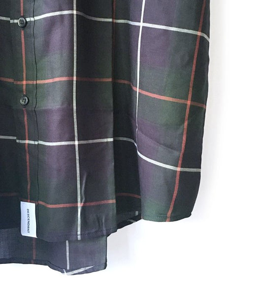 DESCENDANT/HYANNIS B.D SS SHIRT FULL SIZE (BLACK)