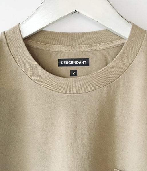 DESCENDANT/CROP PIGMENT DYE SS (BEIGE)