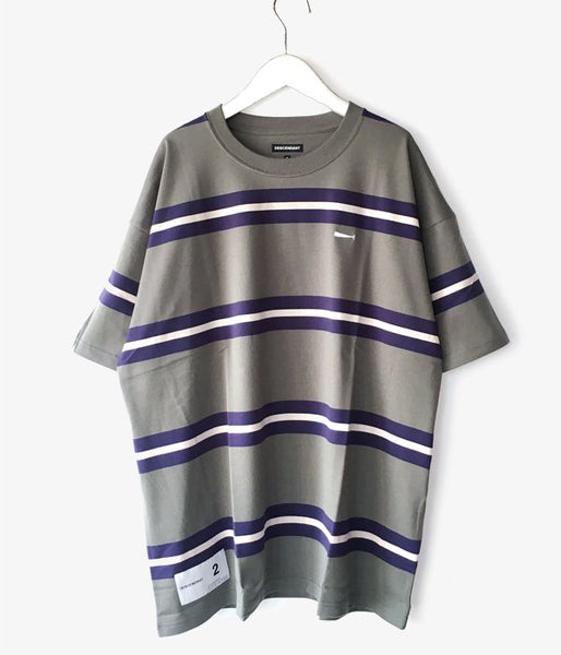 DESCENDANT/BORDER CREW NECK SS FULL SIZE (GRAY)