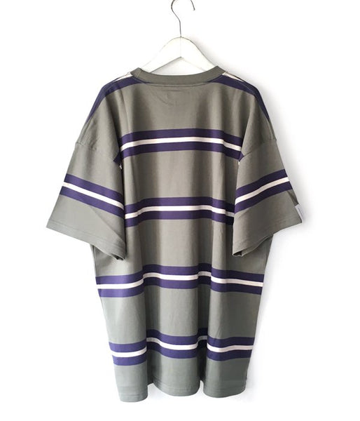 DESCENDANT/BORDER CREW NECK SS FULL SIZE (GRAY)