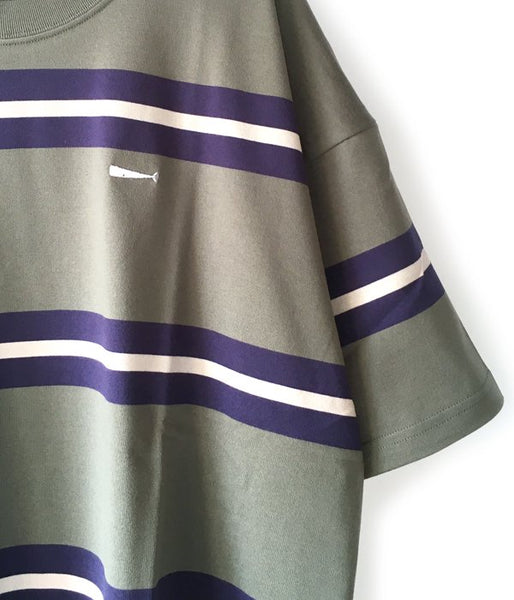 DESCENDANT/BORDER CREW NECK SS FULL SIZE (GRAY)