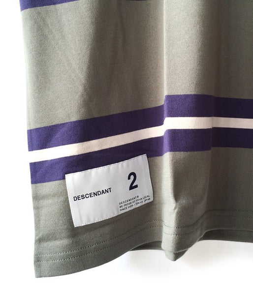 DESCENDANT/BORDER CREW NECK SS FULL SIZE (GRAY)
