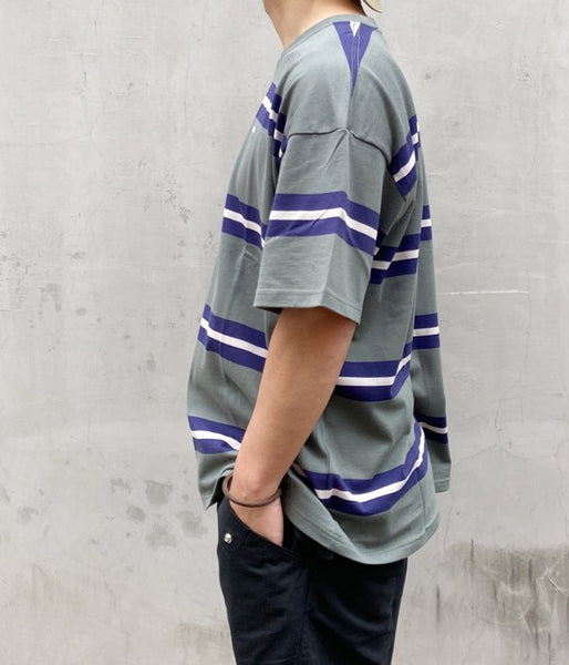 DESCENDANT/BORDER CREW NECK SS FULL SIZE (GRAY)